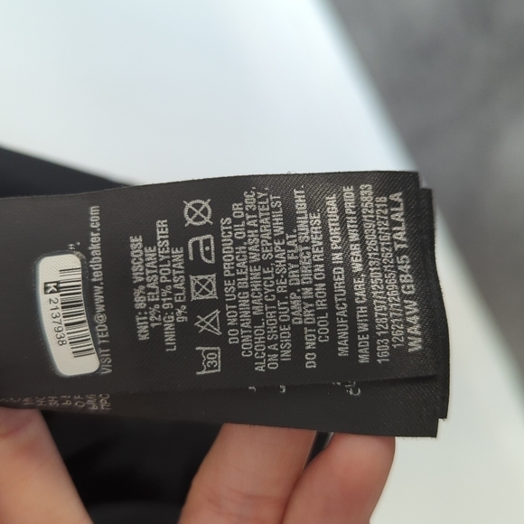 Ted Baker London Petal Print Twisted Knot Sheath Dress Small business cocktails - Picture 9 of 9